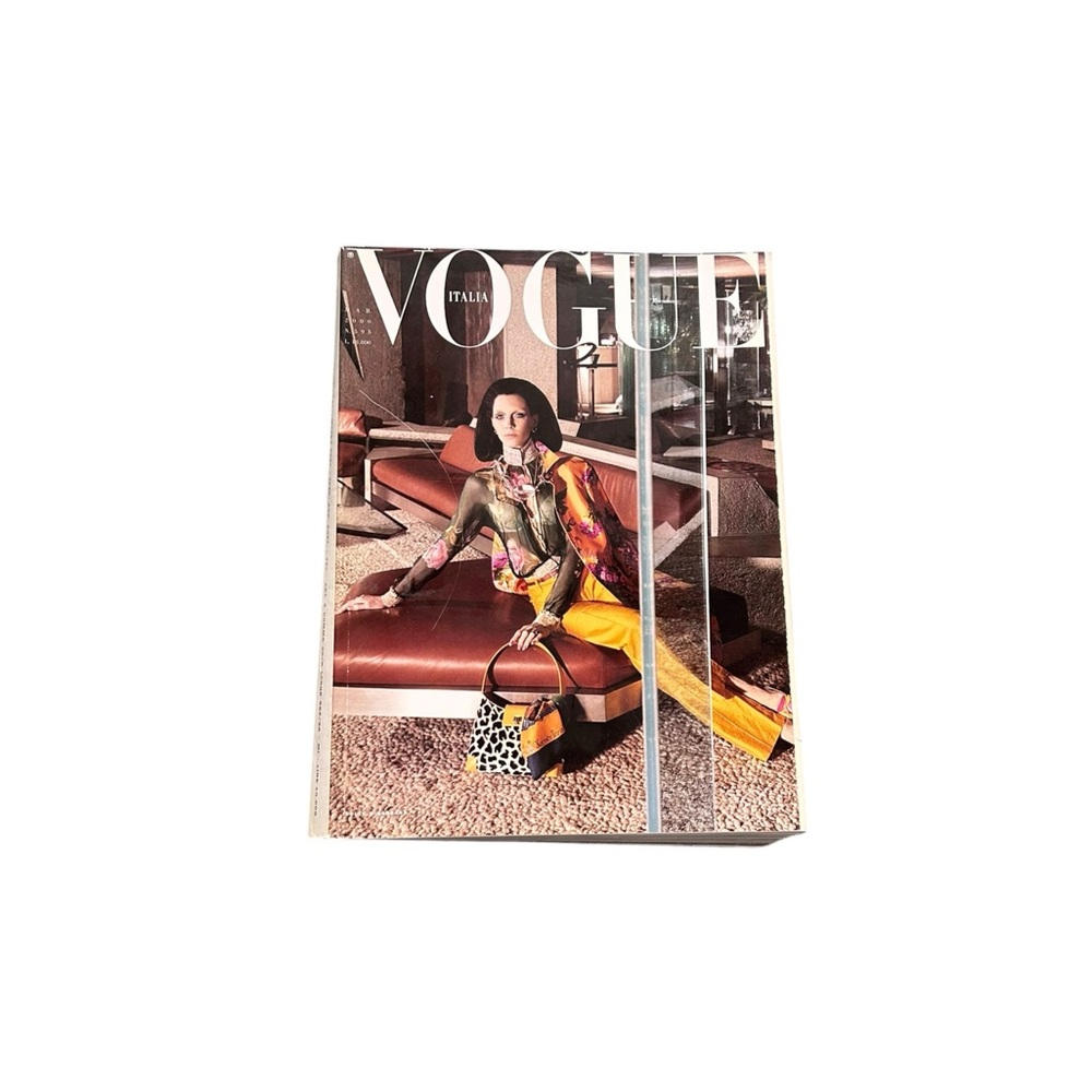 Vintage Y2K Vogue Italia Magazine March 2000 Steven Meisel Cover Retro Fashion